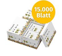 Infowerk Papier d'impression Papier à copier 15000 feuilles 30 x 500 A4 80g Premium blanc PEFC