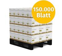 Infowerk Papier pour imprimante Papier à copier 150000 feuilles A4 80g Premium blanc Vainqueur du test PEFC