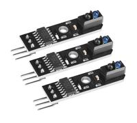 Infrared Tracking Module,3pcs 1 Channel 1mm-25mm TCRT5000 Infrared Reflection Tracking Sensor Module Smart Car Detection Black/White Line Detection