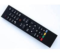 InfratexRC Télécommande de rechange précise 1:1 pour TV Wellington WL24HD20B, WL24HD21B, WL32HD19B (Noir, 5 mètres, Infrarouge, 25 boutons)