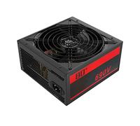 INFRI Alimentation PC nominale 500 W pour boîtier d'ordinateur ATX Gaming Ventilateur 120 mm 20/24 broches 12 V Source de bureau