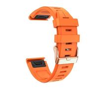 INFRI Bracelet de Montre 20 mm pour Garmin Fenix 6S Pro, 5S Plus - Boucle Or Rose, Facile à Installer, Silicone à Libération Rapide, Agate