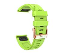 INFRI Bracelet de Montre 20 mm pour Garmin Fenix 6S Pro, 5S Plus - Boucle Or Rose, Facile à Installer, Silicone à Libération Rapide, Agate