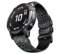 INFRI Bracelet de montre en Silicone 22mm, pour Garmin Fenix 6, 7, 8 Sapphire, 6 Solar, 5 Plus, 4, Forerunner 935, 945, 955, 965(Digital camo)