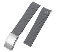 INFRI Bracelets de montre en caoutchouc pour Longines Conquest Hydroconquest L3 21 mm Bracelet étanche Accessoires de montre Bracelet de montre en silicone avec logo, 21mm, Agate