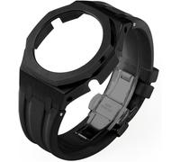INFRI Gen4 Kit de modification pour GM2100 Boîtier en acier inoxydable Lunette en métal Bracelet de montre en caoutchouc Bracelet de montre en métal, taille unique, Agate