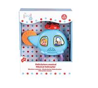 infunbebe 782T00507 Hélicoptère Musical Tachan Jouets avec Son Multicolore