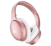 INFURTURE Casque Bluetooth à réduction de Bruit sans Fil Headphones, 40 Heures d'autonomie,Basses Profondes 3D, Oreillettes en Mousse à mémoire de Forme, TV, Voyage, Bureau à Domicile,Noir