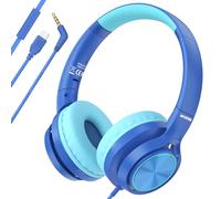 INFURTURE Casque Filaire USB C/3,5mm pour Enfants,Garçons et Filles,Limite de Volume 94 DB,Casque Filaire pour Adolescents,école,Voyage,Cadeaux pour la Fête des Enfants/Cadeaux de Rentrée Scolaire