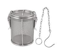 Infuseur à Boule de thé en Acier Inoxydable 304, Filtre à épices Multifonctionnel, Infuseur à thé, Passoire d'assaisonnement avec Passoire à Crochet à Chaîne étendue, Idéal pour