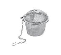 Infuseur à Boule de thé en Acier Inoxydable de 6,5 Cm, Facile à Utiliser et à Infuser du thé Savoureux, Serrage sécurisé, pour le thé en Feuilles et les épices