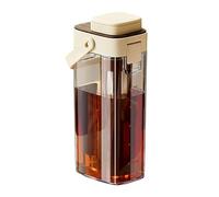 Infuseur à Café Froid - 1 L Grande Capacité Couvercle Hermétique,Pichet Pour Thé Glacé Et Réservoir D'Eau - Pour Réfrigérateur Maison Cuisine Salle À Manger Réunions De Famille