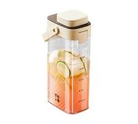 Infuseur à Café Froid,Avec Poignée Large Ouverture 1000 ml Distributeur Étanche,Pichet À Café Bouteille Infuseur À Thé | Pour Réfrigérateur Maison Cuisine Salle À Manger Réunions De Famille
