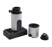 Infuseur à fumée compact pour le développement des saveurs dans les programmes de boissons, les menus de tapas et les expériences alimentaires contemporaines (argent)