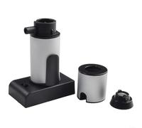 Infuseur à fumée léger pour une utilisation en déplacement lors de pique-niques, hayons, campings, grillades dans le jardin et restauration mobile (argent)