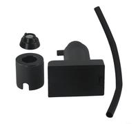 Infuseur à fumée portable pour ajouter de la saveur fumée aux cocktails et aliments barbecue Design portable avec accessoires y compris copeaux de bois et brosse (noir)