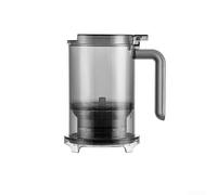 Infuseur à thé 500 ml fabriqué en matériau AS pour une résistance thermique et équipé d'un filtre amovible en acier inoxydable 304 (gris)