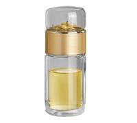 Infuseur à thé, bouteille d'eau de anti-fuite avec séparation de l'eau, bouteille d'eau avec infuseur pour thé en vrac, thé floral, à la maison