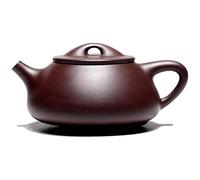 Infuseur à thé chinois classique en argile violette, théière multifonctionnelle, bouilloire faite à la main, fournitures de cérémonie du thé, cafetière, feuilles en vrac, théière chinoise 250ml,