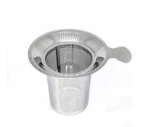 Infuseur à thé compact fabriqué en acier inoxydable inodore pour un goût pur sans arrière-goût métallique (Silvery4)