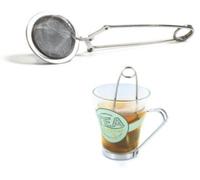 Saveur et Degustation KA1436 Infuseur à thé boule Inox Gris 16 x 3,6 x 4,60 cm