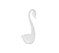 Infuseur à thé créatif en forme de cygne, cuillère, passoire, plastique écologique, élégant, accessoires cuisine(White 1Pcs)