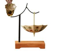 Infuseur à thé - Égouttoir Tamis Céramique En Forme De Parapluie Avec Base Crochet,Filtres Pour Le Thé En Vrac - Idéal pour faire bouillir, infuser, évier, plage, bureau, maison, voyage et la cuisine