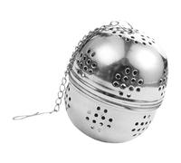 Infuseur à thé en acier inoxydable avec chaîne en corde - Théières - Filtre à épices - Passoire à thé - Boule à thé - Feuilles en vrac - Passoire à épices pour le brassage
