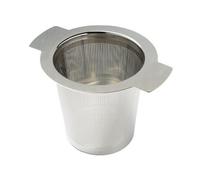Infuseur à thé en acier inoxydable avec double poignée résistante à la chaleur, filtre diffuseur de thé en maille fine pour théières, tasses, tasses