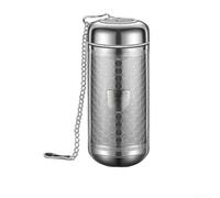 Infuseur à thé en acier inoxydable avec soucoupe en alliage 316L pour une résistance supérieure et des résultats d'infusion constants (L)