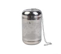 Infuseur à thé en acier inoxydable avec structure en maille avancée pour minimiser les sédiments, pour infuser du thé, des mélanges à base de plantes et des épices dans divers récipients (B2-L)