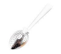 Infuseur à thé en acier inoxydable, cuillère à infuseur à thé, acier inoxydable à cire à billes à longue poignée, trous raffinés, diffuseur à intervalle de thé plus raide pour les voyages do