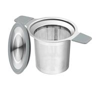 Infuseur à thé en acier inoxydable - Fidèles infuseurs à thé | Filtres à mailles fines | Boule à thé en maille ultra fine | Grande capacité poignée l'infuseur à thé avec couvercle pour théières