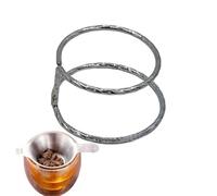 Infuseur à Thé en Acier Inoxydable | Infuseurs à Thé en Vrac | Infuseur Café Anti-Brûlure pour Théière et Bol Couvert