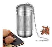 Infuseur à thé en acier inoxydable - Récipient à épices et feuilles en vrac en maille fine | Passoire à herbes de cuisine pour thé, rooibos, thé noir, boissons à base de plantes, soupes, pots chauds