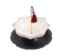 Infuseur à thé en céramique décoré à la main avec des motifs complexes et une filtration efficace pour les amateurs de thé Passoire chinoise traditionnelle