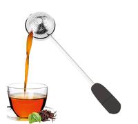 Infuseur à thé en feuilles - Boule à thé à long manche de 4,2 x 18,5 cm | Passoire diffuseur - Infuseur rotatif en acier inoxydable | Réutilisable | Passoire compacte pour tasses à café ou voyage