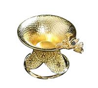 Infuseur à thé en fil de cuivre, fleur de prunier doré, C