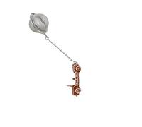 Infuseur à thé en forme de boule en acier inoxydable avec motif de voiture britannique Moke ref146 effet cuivre
