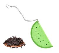 Infuseur à thé en forme de tranches de citron - Filtre en silicone, gadget de brassage amusant, accessoire de théière, outil de cuisine | Ustensile innovant pour les feuilles en vrac, les infusions