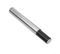 Infuseur à thé en maille d'acier inoxydable, 16 x 2 x 2 cm, pour thé en vrac et tisanes, passoire à mailles fines avec fermeture à tirette et poussoir, nettoyage sans effort, utilisation domestique et