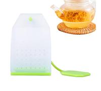 Infuseur à thé en silicone - 6,7 x 4,2 x 2 cm, outil à feuilmobiles, passoire réutilisable et sûre | Parfait pour la tasse de théière à la maison, cadeau d'utilisation de filtre créatif