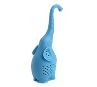 Infuseur à thé en silicone en forme d'éléphant en acier inoxydable