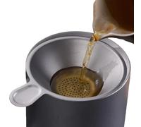 Infuseur à thé en vrac Avec poignée portable en fine de titane