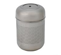 Infuseur à thé en vrac en acier inoxydable avec maille fine et longue chaîne pour un retrait facile, convient pour une utilisation avec du thé chaud ou glacé dans divers contenants (M)