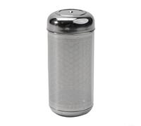 Infuseur à thé en vrac en acier inoxydable avec maille fine et longue chaîne pour un retrait facile, convient pour une utilisation avec du thé chaud ou glacé dans divers contenants (L)