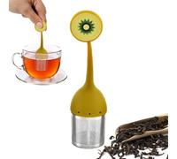 Infuseur à thé en vrac, filtre à thé en fine - Réutilisable en forme de fruit mignon infuseur à thé infuseur pour fête festive, réunion de famille, réunion après-midi vacances d'hiver