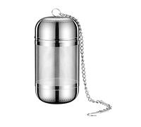 Infuseur à thé en vrac réutilisable en acier inoxydable pour thé épices brassage L
