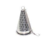 Infuseur à thé, filtre à cône avec plateau - Infuseurs à thé à cône - Convient pour préparer et tremper et infuser dans les tasses, les bols, le bureau, les voyages et la maison