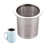 Infuseur à thé filtre - en acier inoxydable réutilisable - Passoire | Infuseur à thé réutilisable en maille fine pour voyage, maison, bureau, cuisine, camping, fête